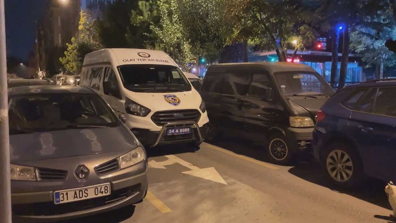 İstanbul'un göbeğinde sokak ortasında silahlı saldırı