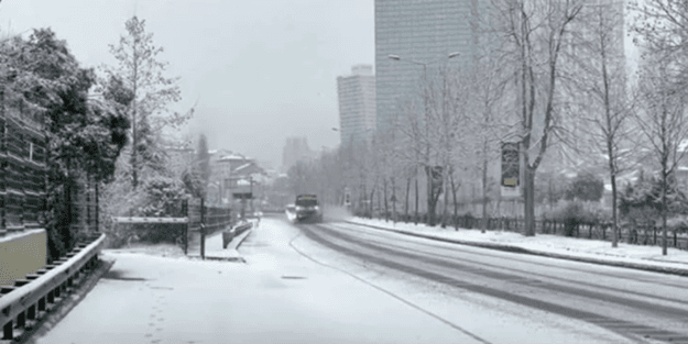 İstanbul'un karla imtihanı devam ediyor