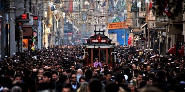 İstanbul'un nüfusu dünyayı salladı