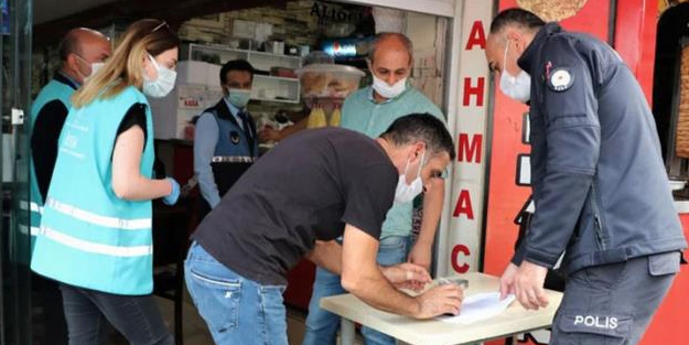 Koronavirüsü umursamadılar! İstanbul'un o ilçesine 10 milyon TL'lik ceza