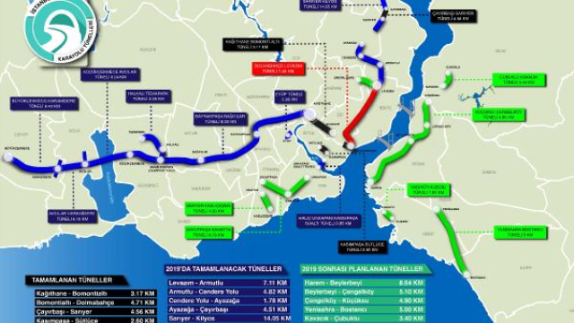 İstanbul'un trafikten kurtuluşu bu haritada!