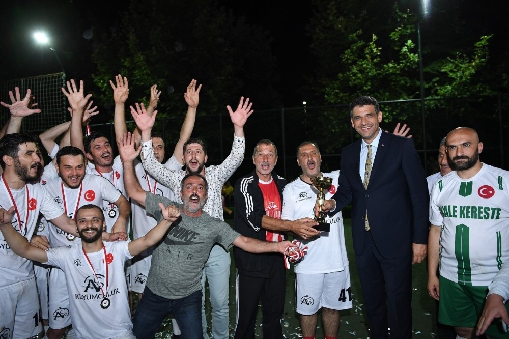 İstasyon Mahallesi turnuvasında şampiyon kuyumcular 