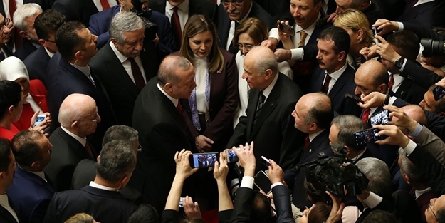 İşte 23 Nisan resepsiyonundan kareler
