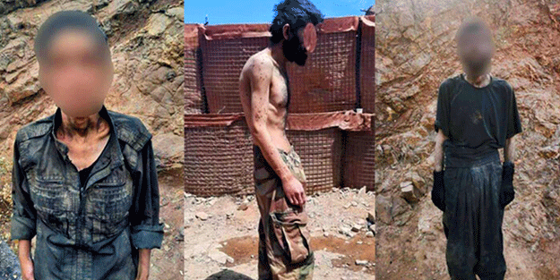 İşte… Açlıktan ölmek üzereyken teslim olan PKK’lılar