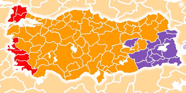İşte AK Parti'nin muhalefet partilerinden kurtardığı şehirler
