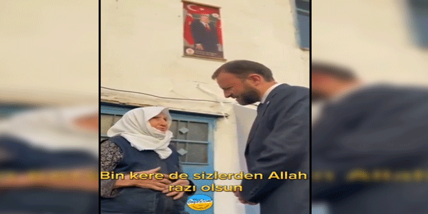 İşte Anadolu kadını işte sadakat! CHPnin zenginleri gibi 'Açım' diye feryat etmiyor