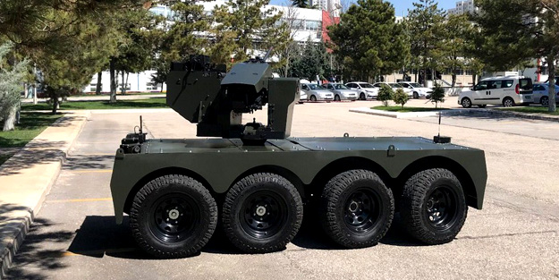 İşte ASELSAN'ın yeni insansız aracı: Tarantula