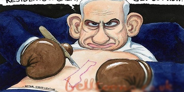 İşte Batı medyası! Siyonist Netanyahu'yu çizdi diye işten kovuldu!