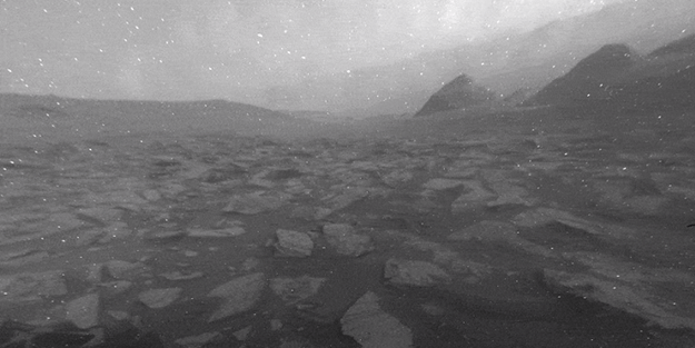 İşte bir Mars gününün hızlandırılmış hali! NASA paylaştı