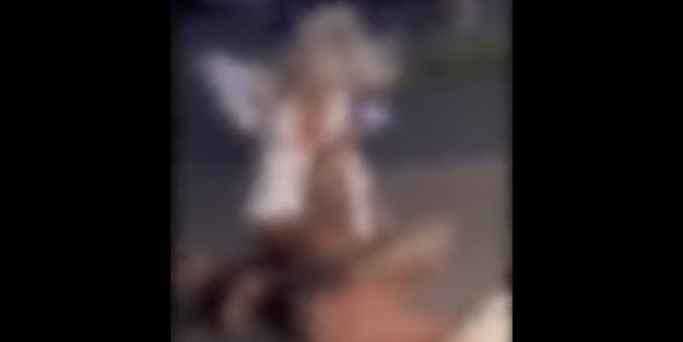 İşte birilerinin örnek aldığı Batı! Gece kulübü önünde tekme tokat manken kavgası