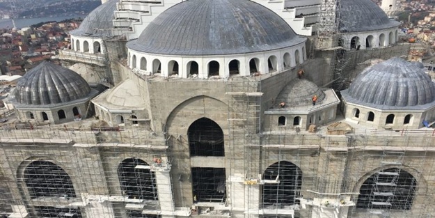 İşte Çamlıca Camii'nin son hali