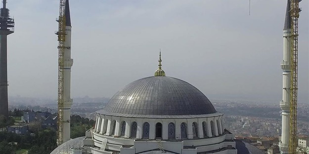 İşte Çamlıca Camisi'nde son durum