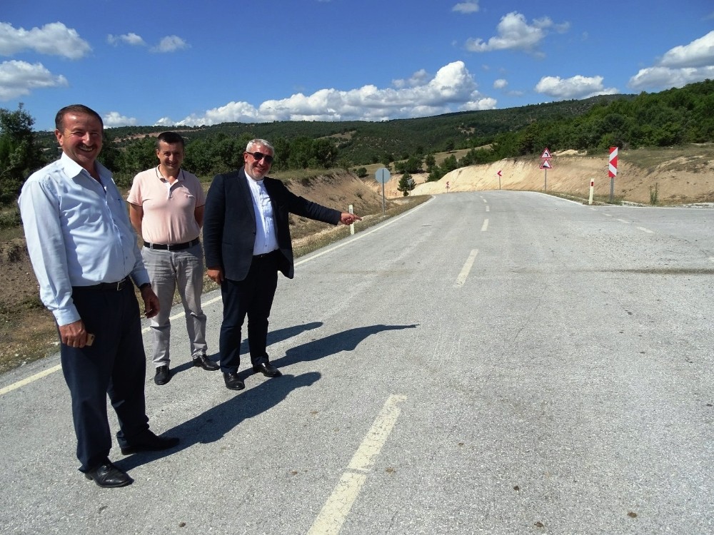 İşte CHP’li Kasap’ın ’asfaltsız’ dediği yol 