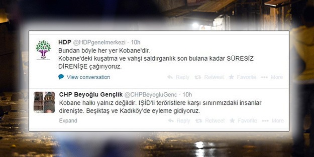 İşte CHP’nin PKK yandaşlarının terör eylemlerindeki rolü