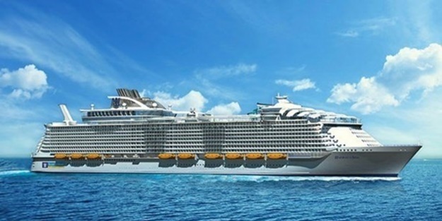 İşte dünyanın en büyük gemisi