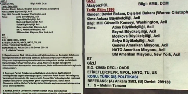 İşte Erbakan'ın 