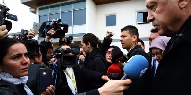 İşte Erdoğan'a ağlayarak soru soran o gazeteci