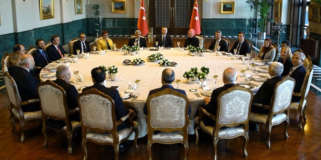 İşte Erdoğan'ın sofrası