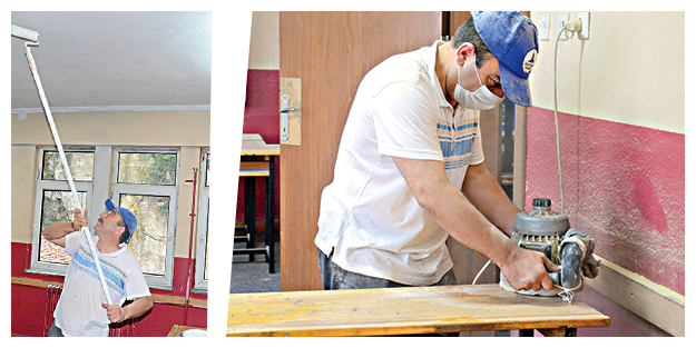 İşte fedakar müdür