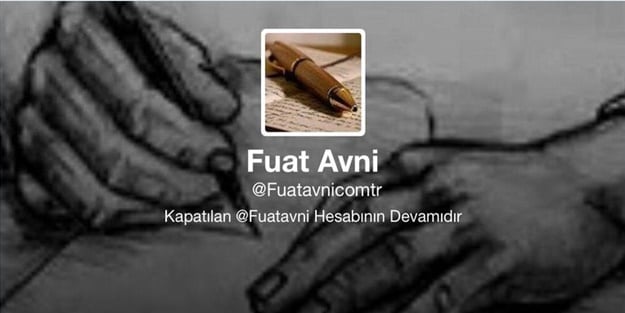 İşte Fuat Avni hesabını açan kişi