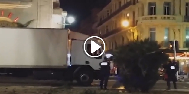 Fransa'da 84 kişiyi öldüren kamyon böyle durduruldu