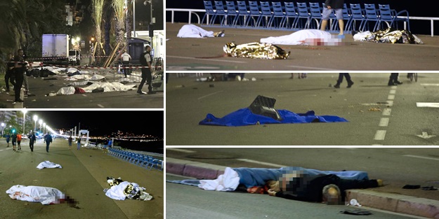 İşte Fransız basınının sakladığı Nice saldırısının dehşet görüntüleri