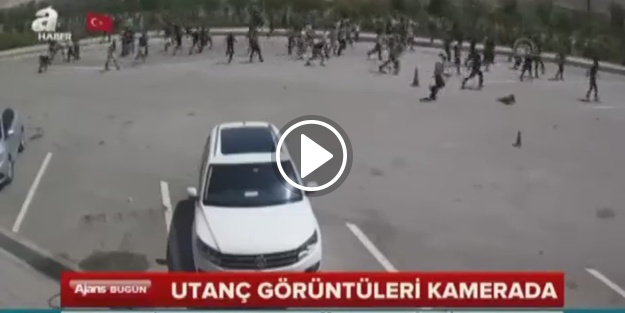 İşte taraftarların utanç görüntüleri!