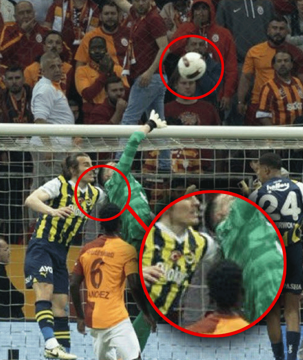 İşte görüntülere yansıyan detaylar! Çağlar’ın golünde gözlerden kaçan detay