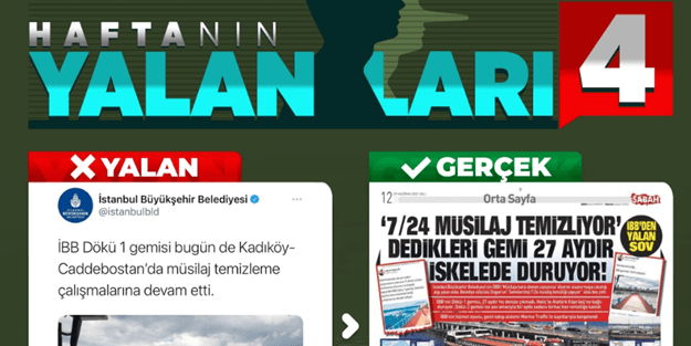 İşte haftanın yalanları! Top 1, yine CHP'li İmamoğlu