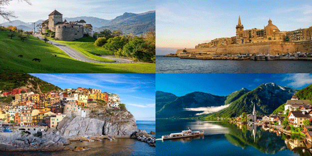 İşte herkesin hayalindeki o masalsı yerler...