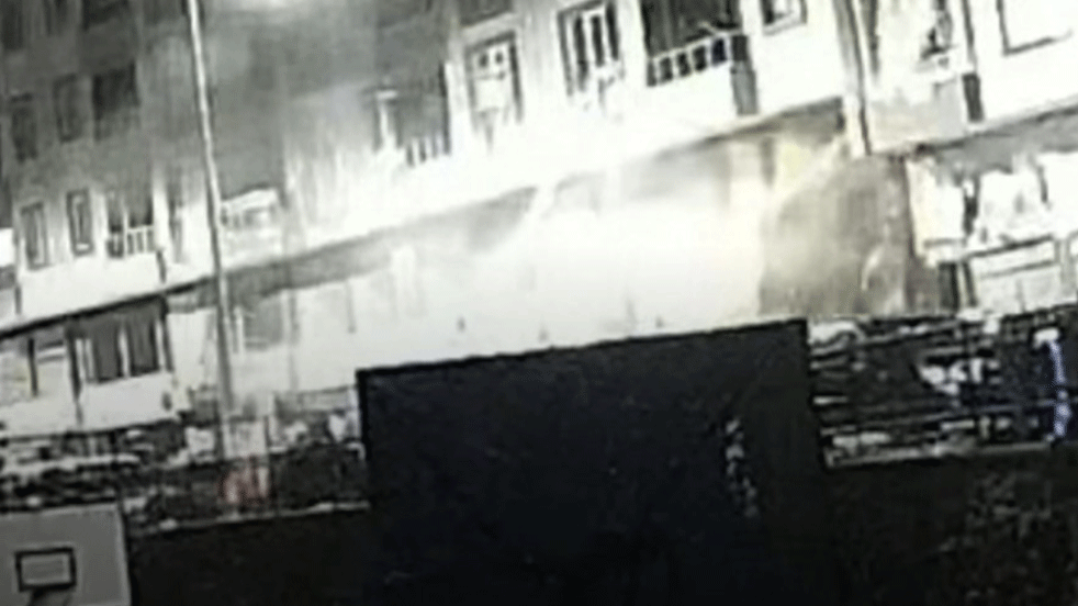 Rize'deki heyelan böyle görüntülendi! İşte o dehşet anları!