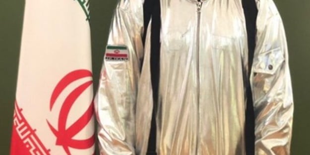 İşte İran'ın astronot kıyafeti! Bakan paylaştı alay konusu oldu