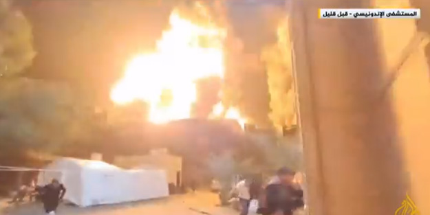 İşte İsrail vahşetinin görüntüleri! Korku dolu anlar...