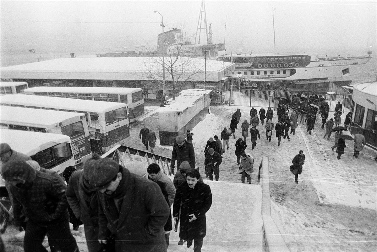 İşte İstanbul'a beklenen kar yağışının 1987 yılındaki görüntüleri