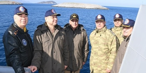 İşte Kardak ziyaretinin en dikkat çeken komutanı