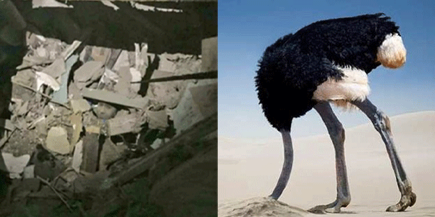 İşte karşınızda dünya basını! Kafalarını kumdan çıkarmıyor