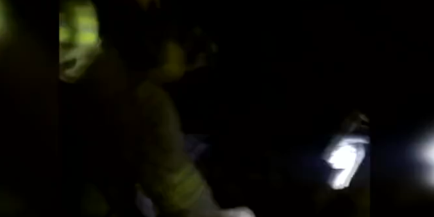 İşte Kartal'da çöken binanın enkaz içinden görüntüleri