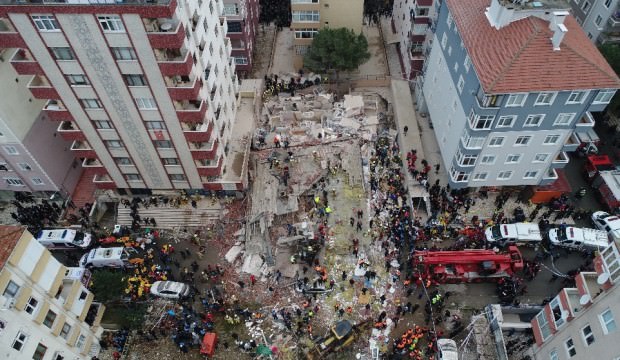 Kartal'da çöken binada ölen ve yaralananların kimlikleri belli oldu