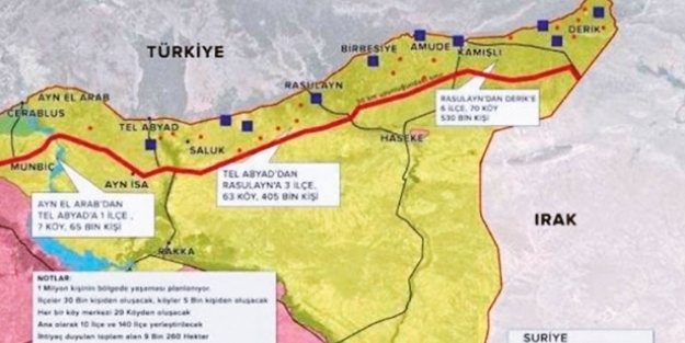 İşte Türkiye’nin güvenli bölge planı!