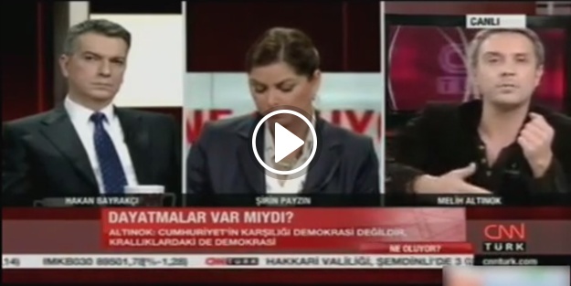 İşte Melih Altınok'un azılı kemalisti ezdiği o anlar
