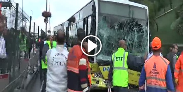 İşte metrobüs kazasında saldırganın kullandığı şemsiye