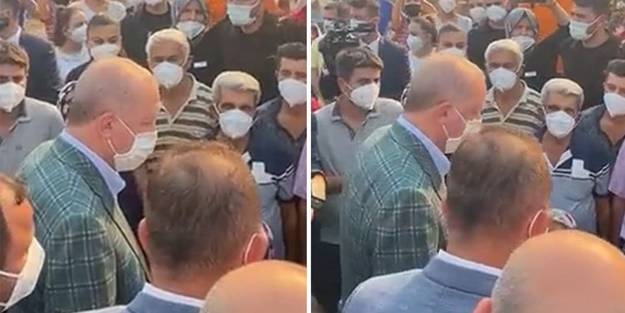 İşte milletin adamı! Başkan Erdoğan halk ile iç içe
