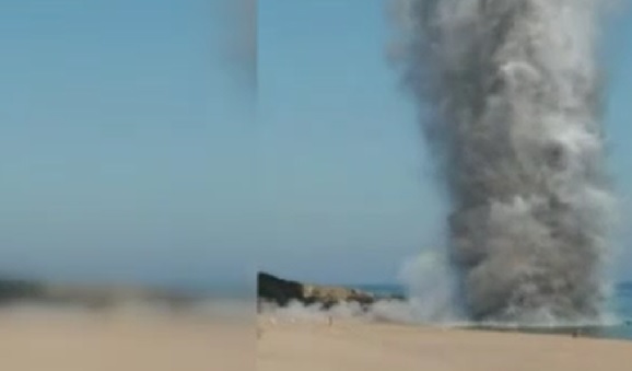 İşte o görüntüler! Tamamı imha edildi