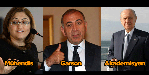 İşte o siyasetçilerin asıl meslekleri