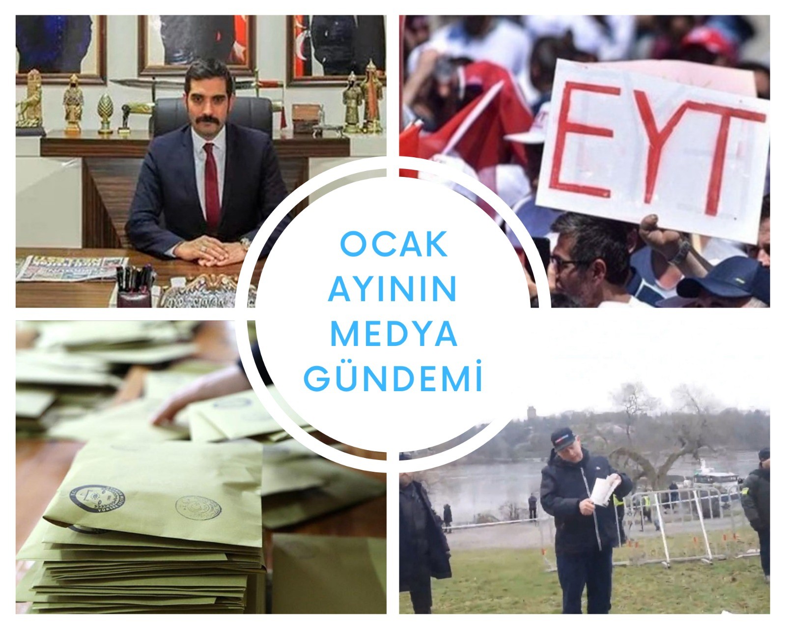 İşte Ocak ayında Türkiye’nin en çok konuşulan konuları