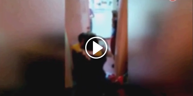 Özel harekat polisinin çocuğuna kavuşma anı