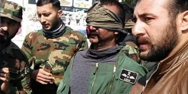 İşte Pakistan'ın yakaladığı Hint pilot!