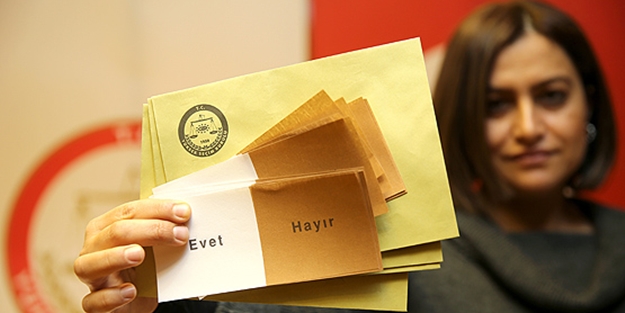 İşte referandumda kullanılacak oy pusulası