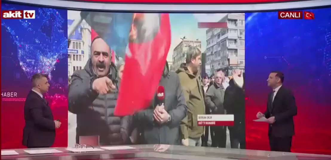 İşte saniye saniye yaşananlar! Akit TV muhabiri CHP’lilerin saldırı anını anlattı