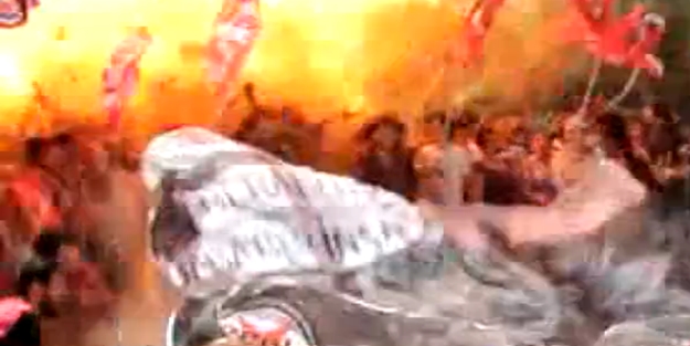 İşte Suruç'taki patlama anı